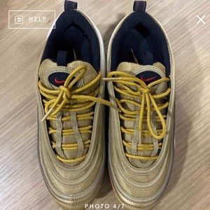 Nike Air Max 97 Metallic Gold